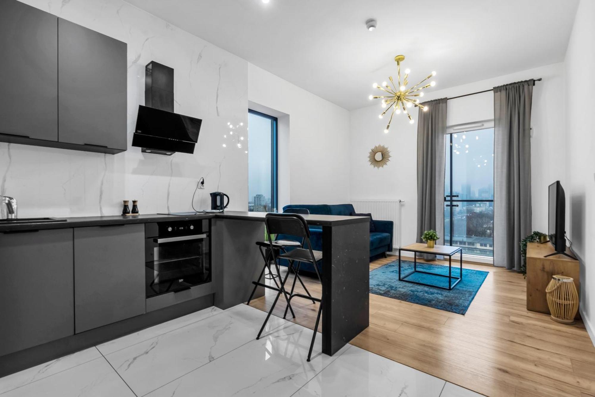 Warsaw Business Apartments - Air Conditioning, 10Th Floor, City View, Balcony - By Rentujemy Extérieur photo