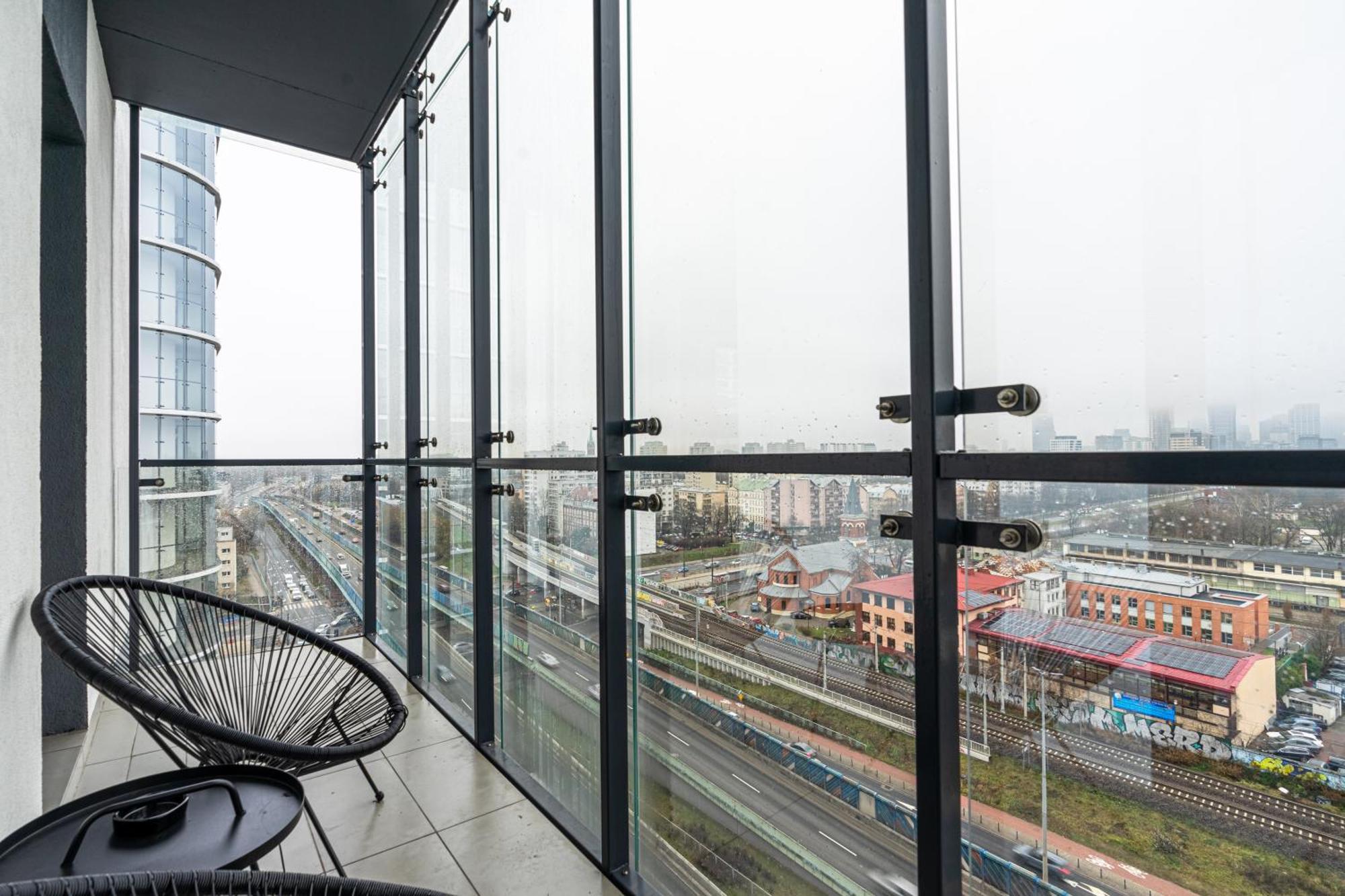 Warsaw Business Apartments - Air Conditioning, 10Th Floor, City View, Balcony - By Rentujemy Extérieur photo